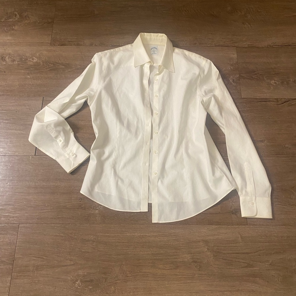 Brooks Brothers Ivory Dress Shirt